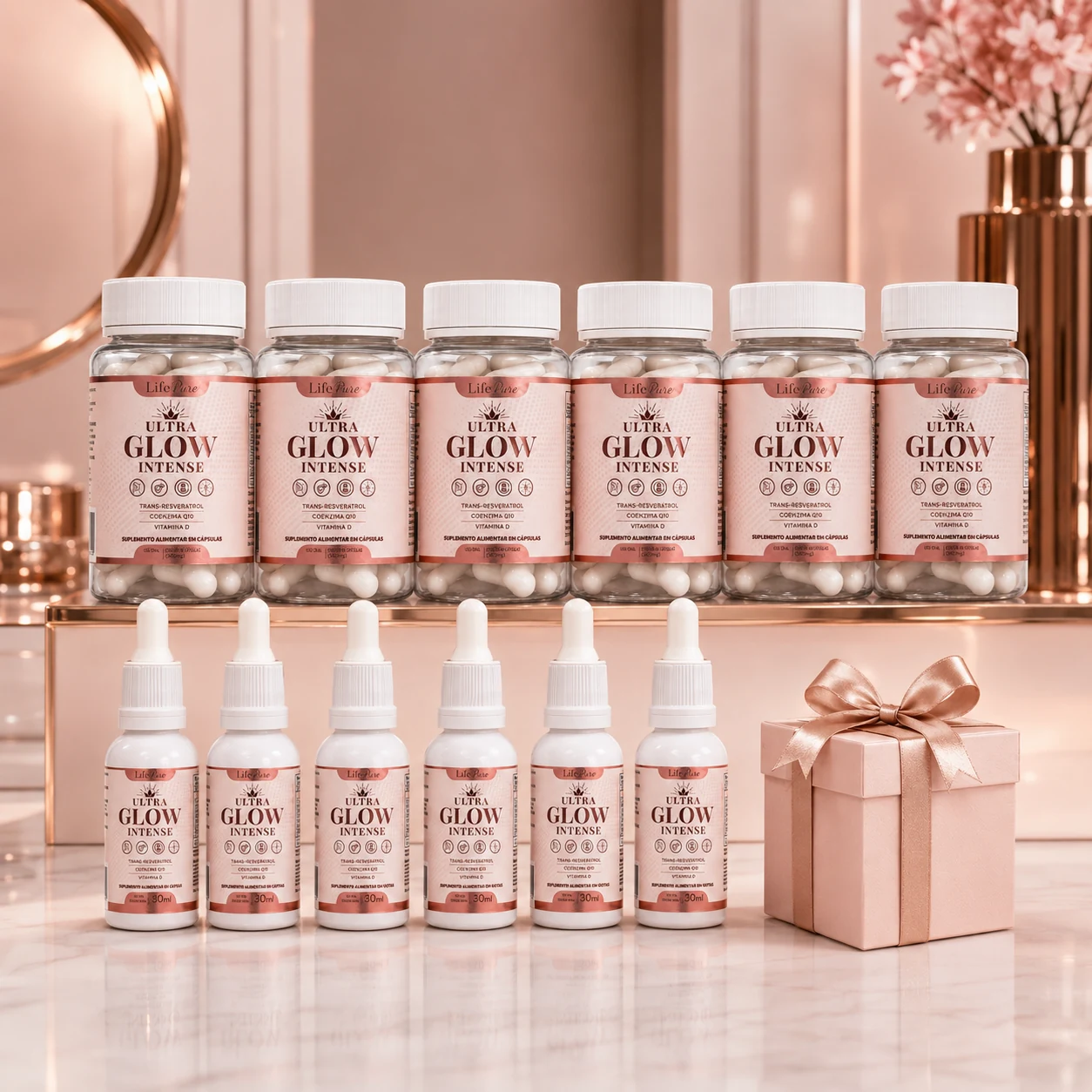 Tratamento Ultra Glow Intense de 12 meses