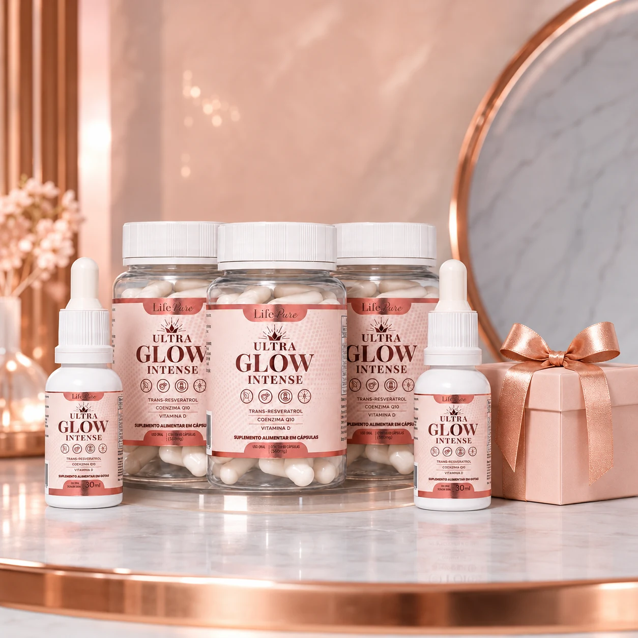 Tratamento Ultra Glow Intense de 6 meses